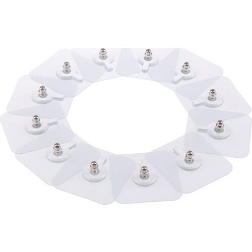 10Pcs Waterproof PVC Strong Adhesive Nails Wall Poster Seamless Wall Hook Durable Transparent Kitchen Bathroom Screw Hook Hanger