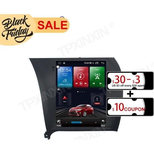 128GB Android 10.0 Tesla Style for KIA K3 2013 2015 2016 2018 Carplay GPS Car Navigation Multimedia Video Player Stereo Radio