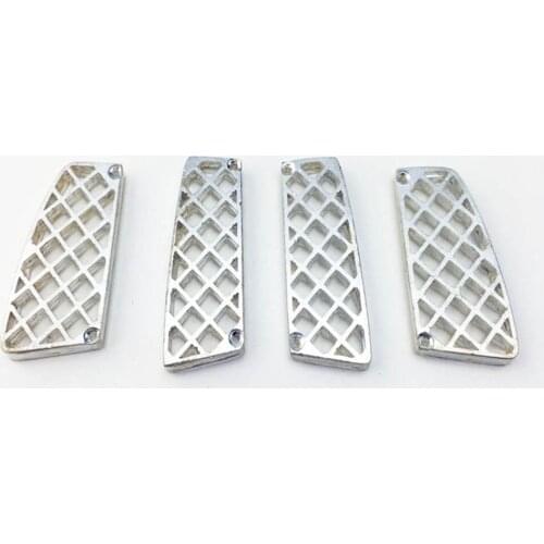 4pcs/set Metal Front Pedals Replacement RC Trailer Car Head Pedals for 1/14 Tamiya Scania R470 R620 RC Trailer Upgrade Parts