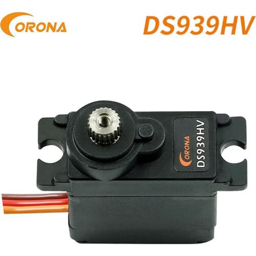 Corona DS939HV 2.8kg 0.12sec 12.5g Digital Metal Gear Mini Servo for Hobby Robotics Education Industrial