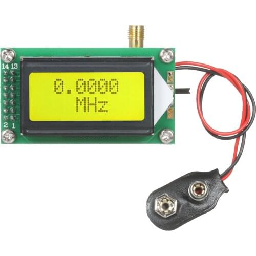 KKmoon Digital Frequency Counter Module 1-500MHz Frequency Meter Panel Hertz Meter with SMA Female Jack for CB Radio