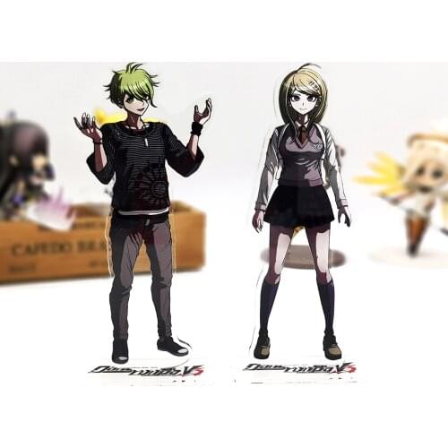 Danganronpa V3 Akamatsu Kaede Amashi Rantaro acrylic standee figurines desk decoration cake topper anime
