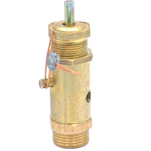 3/8" BSP male Thread 71 PSI Brass Air Compressor Safety Relief valve Pressure switch Pop-off valve