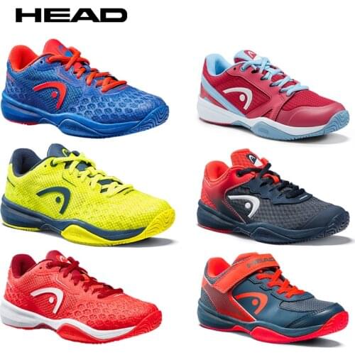 Light HEAD Spring & Summer New Youth Teenagers Tennis Shoes Children Kids Wear-resistant Breathable Mesh Rubber Sole Tenis Shoes