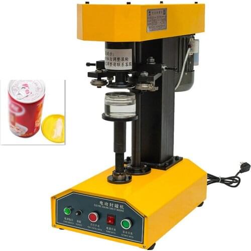 Tinplate can sealing machine stainless steel automatic sealing machine paper tin cans desktop sealing machine