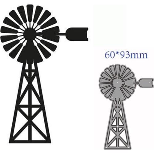 Metal cutting dies cut die mold tower decoration Scrapbook paper craft knife mould blade punch stencils