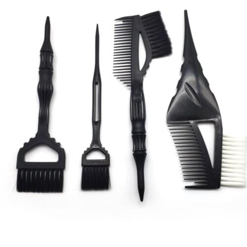 Hair salon kits Hairdressing Brushes Salon Perm Dye Tint Tool Kit Hair Treatment Brush Multi-functional hair dyeing comb Hot