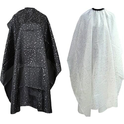 Hairdressing Barber Hair Cut Perming Cape Gown Apron Capes Star Pattern