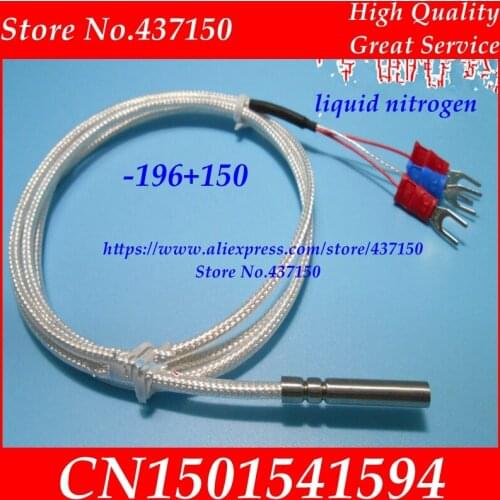 Ultra low temperature liquid nitrogen pt100 temperature sensor, platinum resistance, thermal resistance -196+150