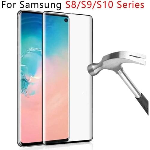 Tempered Glass For Samsung s10 plus s9 s8 s10e Protective Glas Screen Protector On Galaxy 8s 9s 10s s10plus s9plus s8plus s 10