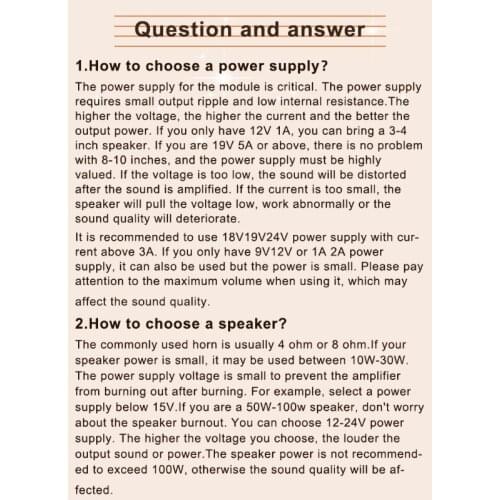 ZK-502M Amplifier Board HIFI 2.0 Stereo Bluetooth Digital Power Amplifier Module