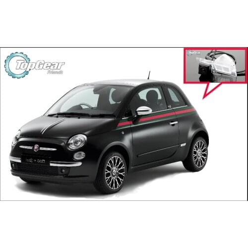 Car Camera For Fiat New 500 500C 500S Abarth 2007~2015 High Quality Rear View Back Up Camera For Top Gear | CCD with RCA