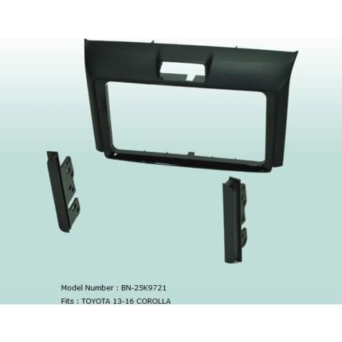 Car Fascias Stereo Radio Audio Panel Navigation Frame Dash Kit For Corolla 2013 2014 2015 2016