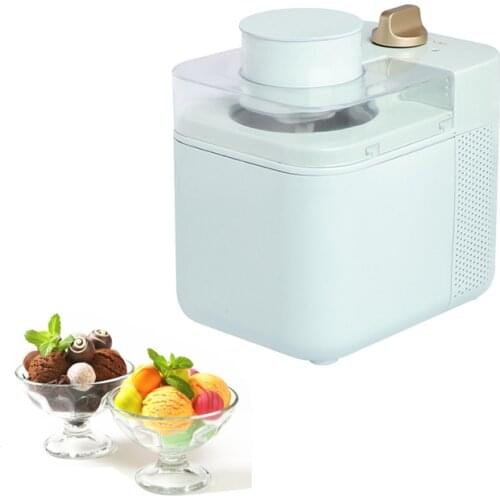 Household Full Automatic Ice Cream Maker Machine DIY Small Slush Ice Cream Fruit Yogurt Ice Maker 500mL