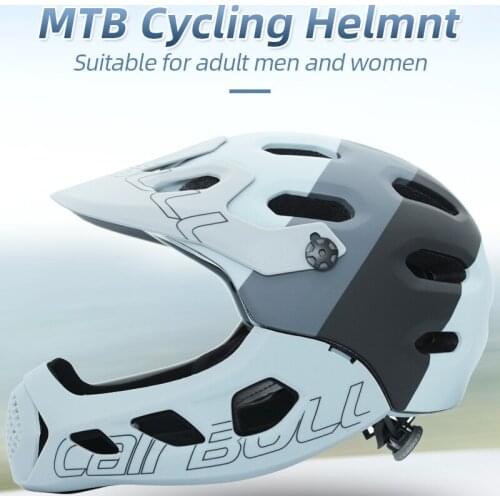 Cairbull Bike Helmet Men Women In-mold Full Face MTB Mountain Cycling Helmet OFF-ROAD Racing Safety Sports Bicycle Helmet Caps