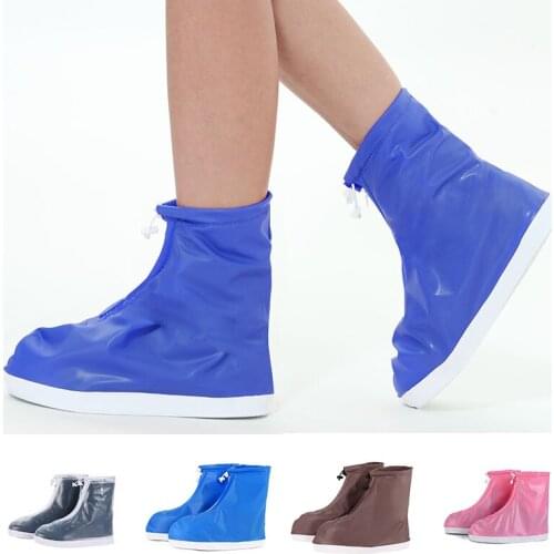 Rain cover shoes reusable Non-slip elastic force rain boot covers waterproof shoes waterproof cover
