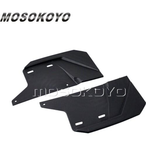 Black ATV UTV Front Fender Flare Mud Flaps Mudguard Splash Guards for Polaris Ranger RZR XP 900 XP4 XP900 2011 2012 2013