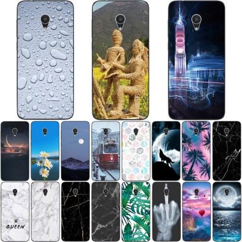 For ALCATEL 1X 2018 Case Wolf Silicon TPU Fundas for Alcatel 1X 2018 Cat Animal Shell Bag Housing Phone Cases