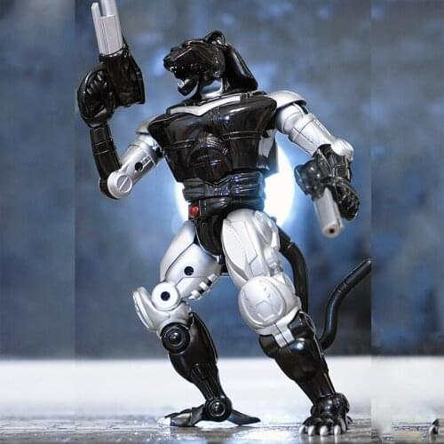 New Transformation TransArt BWM-04 Covert Black Agent Beast War Ravage Robot Toy Children Boys Gift PVC Action Figure