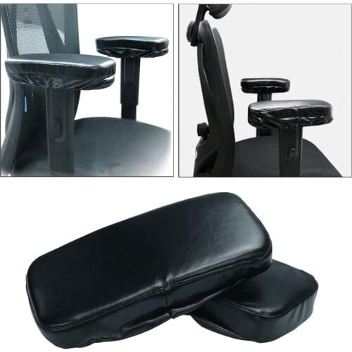 Memory Foam Home Office Chair Armrest Pads Comfy Gaming Chair Arm Rest Covers Elbow Pillow Extra Thick Universal 2 Pcs/Set