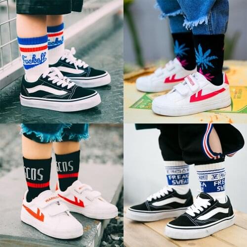Baby Lotus New Fashion Hip-Hop Style Boys Soft Short Socks Letters Print High Quality Toddler Boys Sports Socks