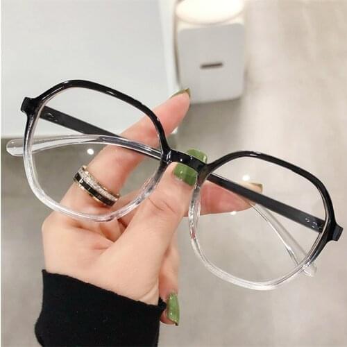 New Myopia Prescription Glasses for Man Women Brand Design Clear Lens Prescription Myopia Black Brown Diopter Minus-1.0 To -4.0