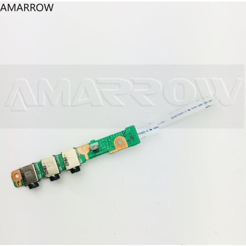 Original Free shipping for HP DV5 DV5-1000 DV5- 1164 DV5-1164ER Audio board Audio Jack Circuit Board DAUT3AAB6C0
