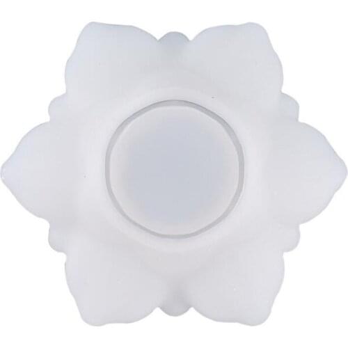 DIY Crafts Crystal Epoxy Resin Mold Flower Storage Box Casting Silicone Mould W0YA