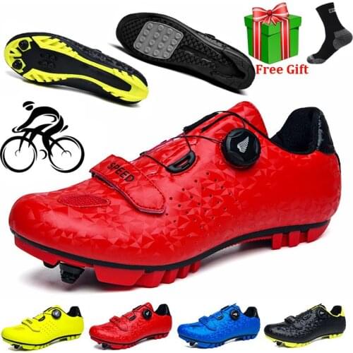 Self-locking Unisex Sapatilha Ciclismo Mtb Cycling Shoes Mountain Bike Sports Men Sneakers Breathable Riding Bicycle Bicicleta