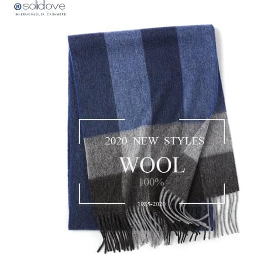 Wool scarf women men classic red plaid shawl narrow short fashion thin winter warm cashmere green scarves gift for ladies girl