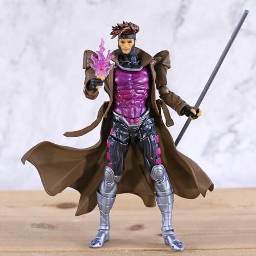 Amazing Yamaguchi Revoltech No.012 Gambit PVC Action Figure Collectible Model Toy