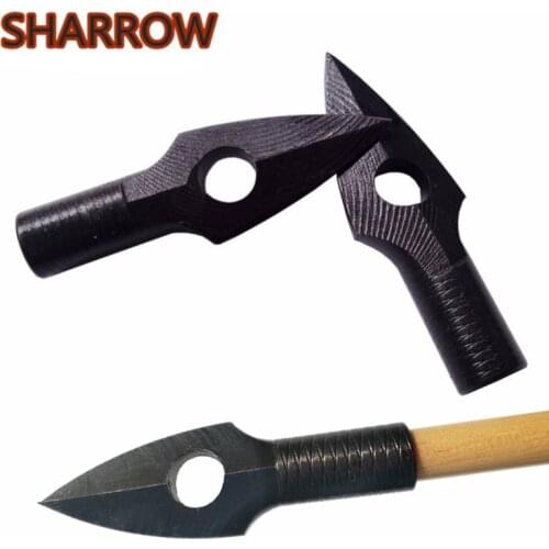 6/12Pcs 200gr Archery Traditional Arrowheads Hunting Tips Broadheads Arrow Head Points For Arrow Hunting Shooting Accessories