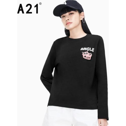 Женские хлопковые футболки A21 China At AliExpress