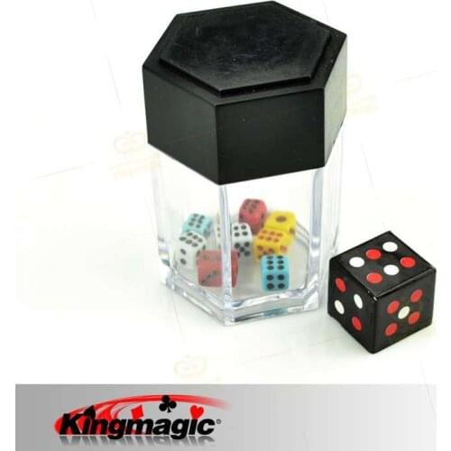 Bomb Dice(Colorful) King Magic Toys Wholesale Magic Tricks Props 3pcs/lot