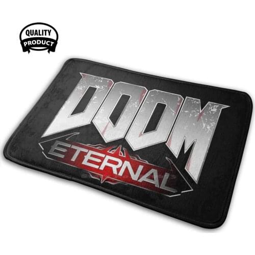 Doom Eternal Ultimate Logo T Shirt 3D Household Goods Mat Rug Carpet Cushion Doom 2016 Doom Eternal Doomguy Doom Doom Gamer Pc
