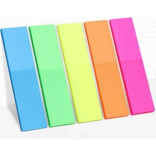 Gradient Color N Times Sticky Bookmark Index Notebook Post Sticker Self-Stick Notes To Do List Paperlaria School Stationery