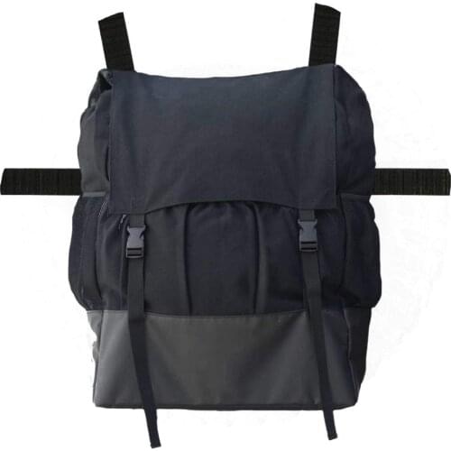 Spare Tire Storage Trash Bag Off Road Recovery Camping Gear Fit Jeep TJ JK JKU JL JLU 2007-2020 With Adjustable Straps