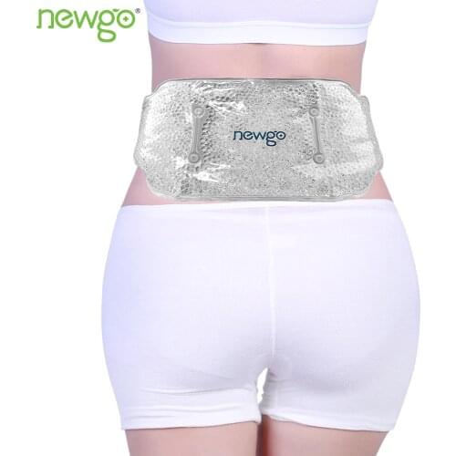 Reusable Ice Pack For Injuries Gel Wrap Hot Cold Therapy Pain Relief with Straps Back Shoulders Waist Refrigerator Cooler Bag