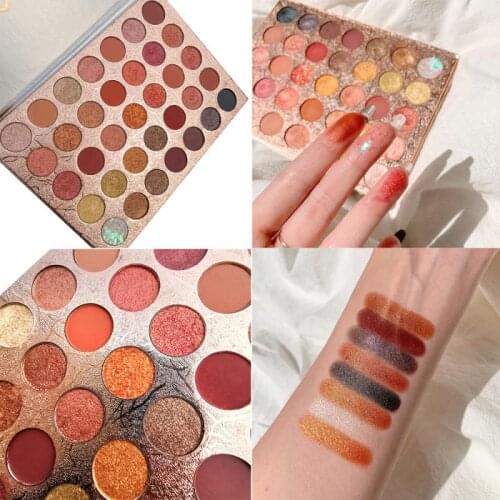 Milk Tea 8 Colors Eye Shadow Palette Glitter Shimmer Matte Easy to Color Draw Delicate Eyes Makeup Waterproof Long-lasting TSLM2