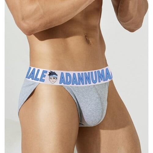 ADANNU Briefs Family Breathable Soft Males Underwear Cartoon Waistbandelt No Side Seams 3D Cutting Inside Printed Tagless Pants