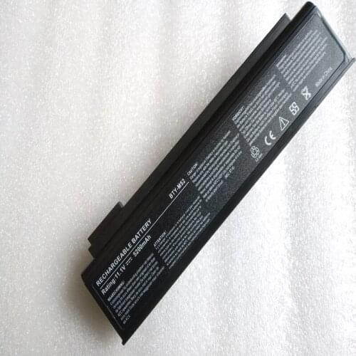 New BTY-M52 for MSI megabook L730 L735 L740 L740 M520 M522 957-1016T-006 S91-0300140-W38 GBM-BMS080ABA00 Laptop Battery 11.1V
