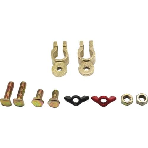 Battery Terminal Positive & Negative Connectors Clamp for Marine Boat Car