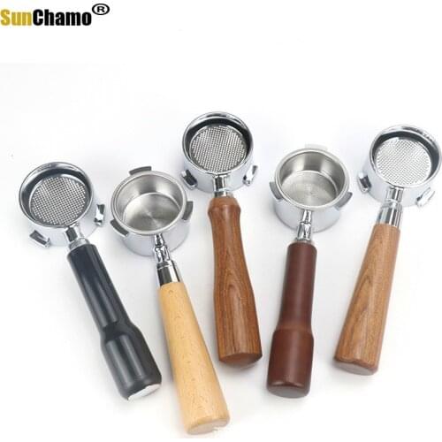 Coffee Bottomless Portafilter for Delonghi EC680/EC685 Filter 51MM Replacement Filter Basket Coffee Accessories MJ81713