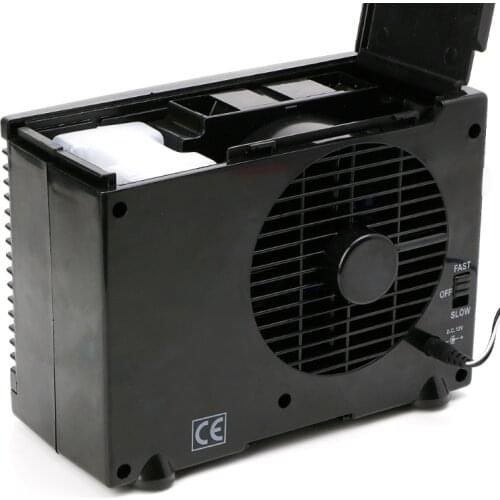 Adjustable 12V Car Air Conditioner Cooler Cooling Fan Water Ice Evaporative