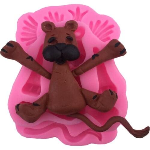 3D Lion Silicone Mold Cake Fondant Mold Chocolate Mold E303