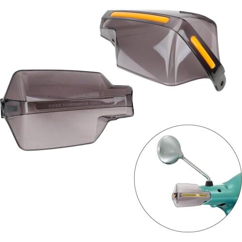 1Pair Windproof Protection Gear Handle Protector Shield Handlebar HandGuards Universal Motorcycle Hand Guard