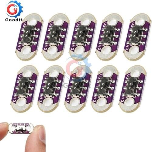 10pcs New LilyPad Slide Switch AYZ0202 for Arduino Diy Kit LilyPad Slide Switch