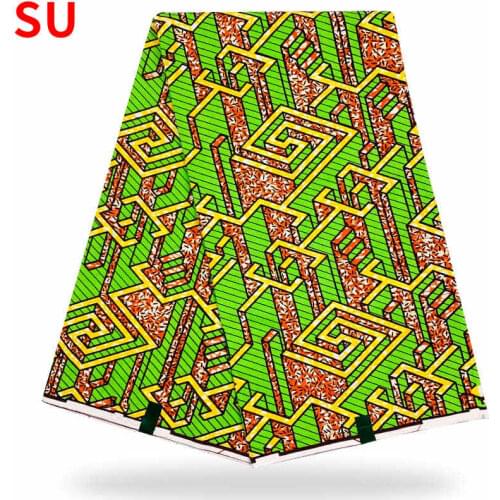 2021 new style hot sale 100% pure cotton Ankara cotton wax high quality dress cotton printed African wax fabric 6 yards H210612