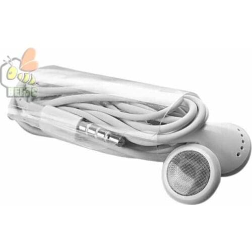 Max out White Earphones with Mic Handsfree for iPod iPhone 3G 3GS 4 4G 4S 3.5mm Explosion of eaphone good quality 100pcs