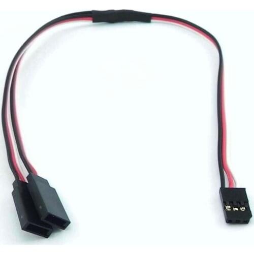 5pcs/lot 300mm 500mm RC Servo Y Extension Cord Cable Lead Wire for JR Futaba